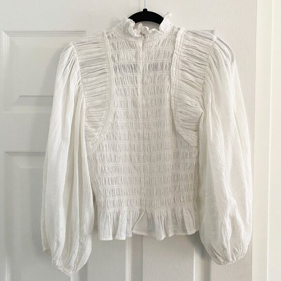 Isabel Marant Etoile "Idris" Top in White, size 38. Fits like a fitted size smal - Picture 10 of 14